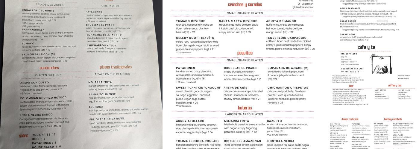 Parche Menu