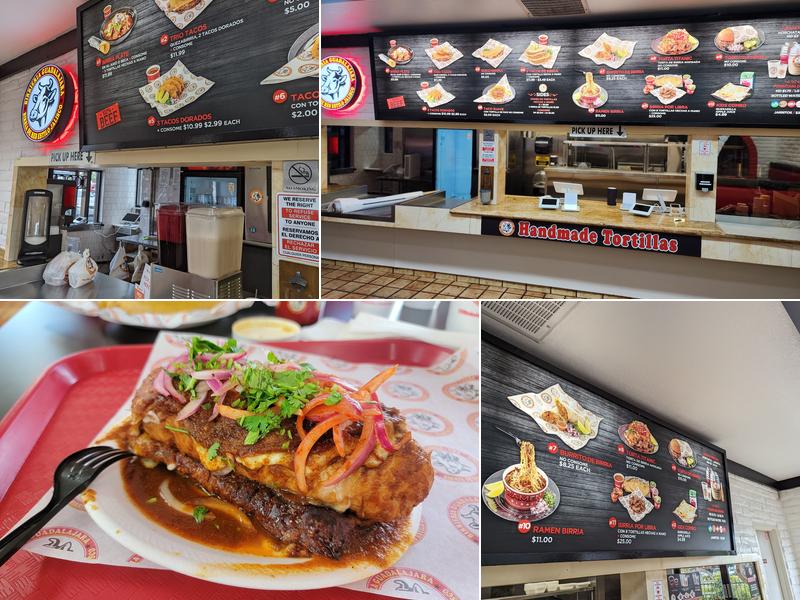 Birrieria Guadalajara Menu