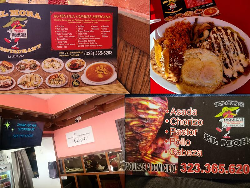 El Mora Restaurant Menu