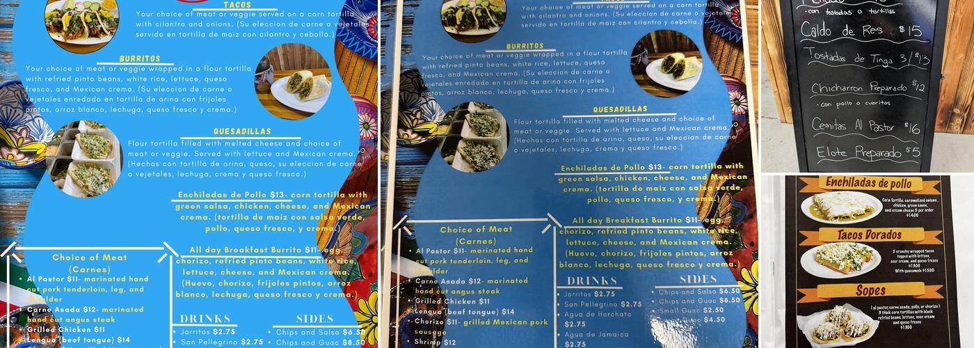 Taqueria El Compadre Menu