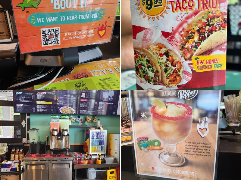 Fuzzy's Taco Shop Menu