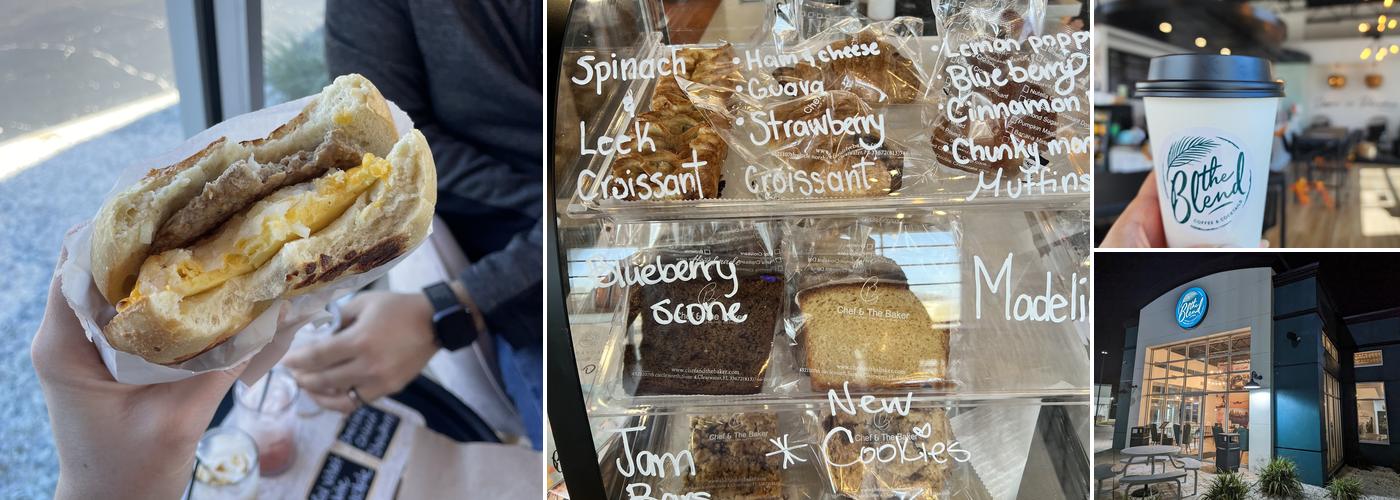 The blend coffee and cocktail