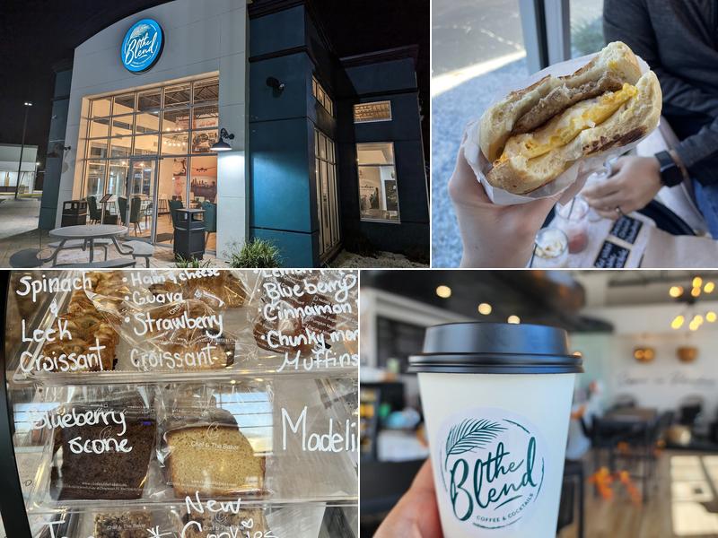 The blend coffee and cocktail