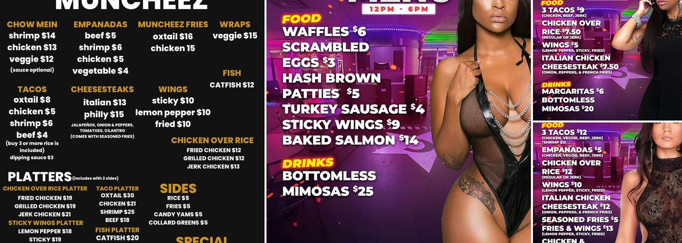 Celebrity Muncheez Menu