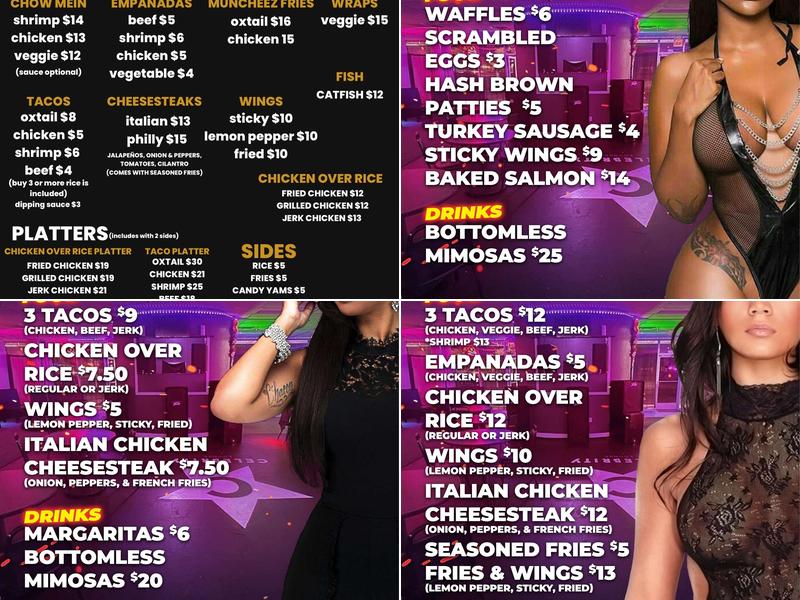 Celebrity Muncheez Menu