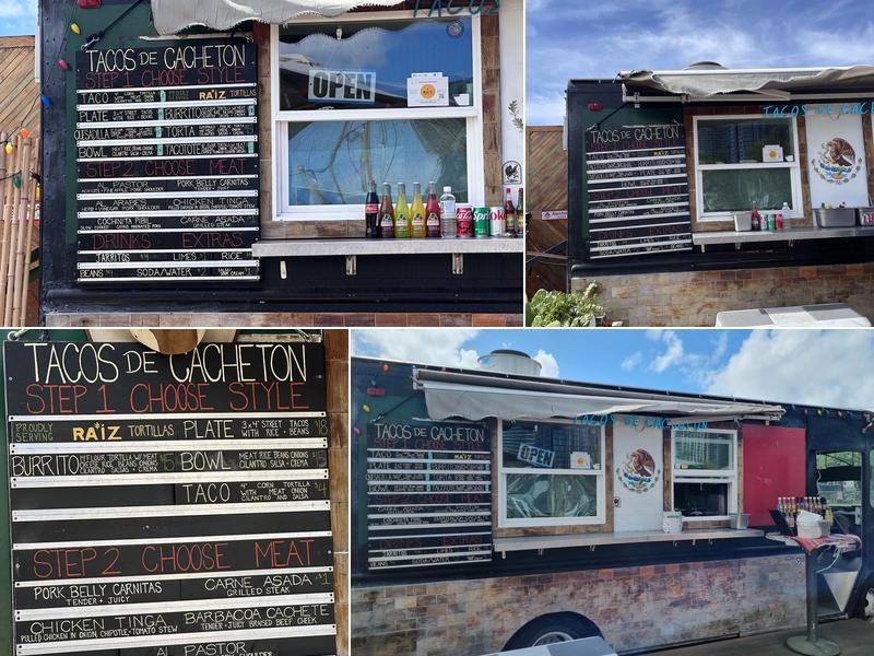 Tacos de Cacheton Menu