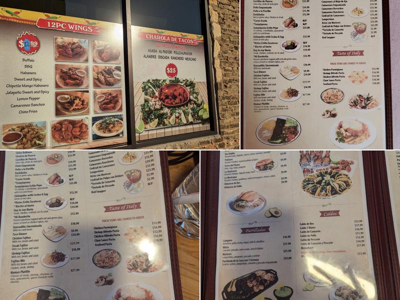 Hacienda Memos Restaurante Menu