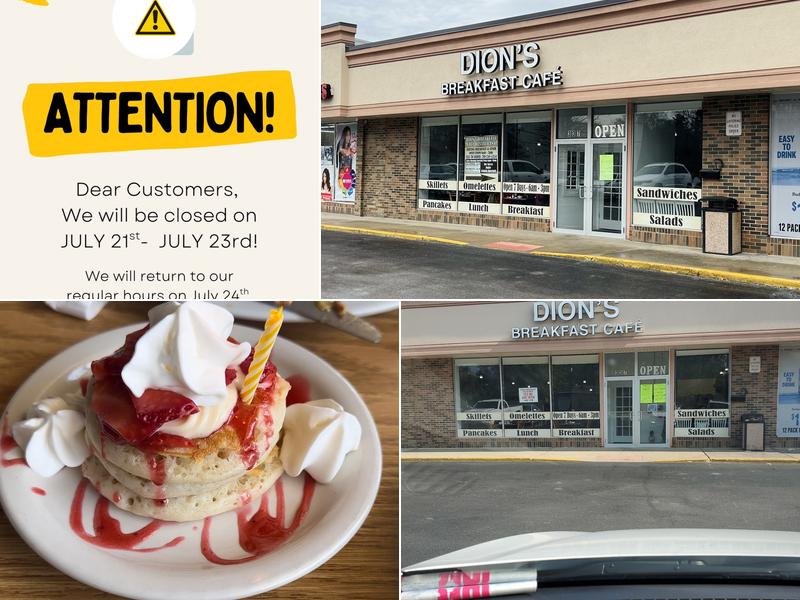 Dion's Breakfast Cafe Restaurant