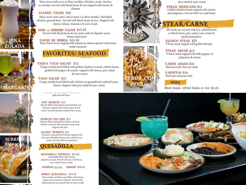 Arcos Menu