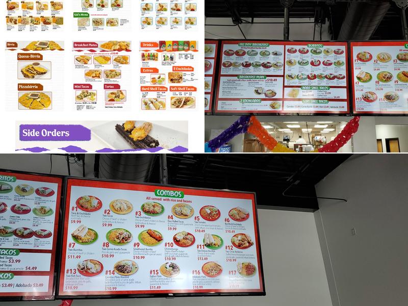 D'Leon's ​Taco Rico Menu