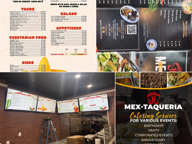 J & J Mex-Taqueria Menu