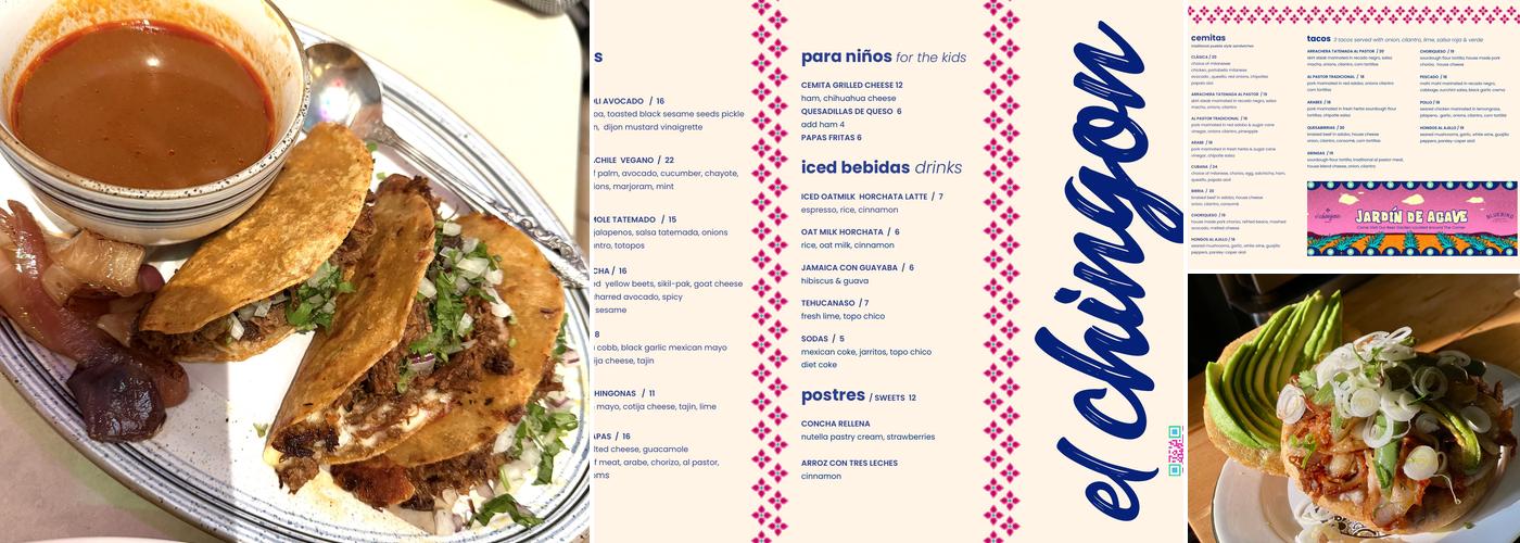 El Chingon Philly Menu