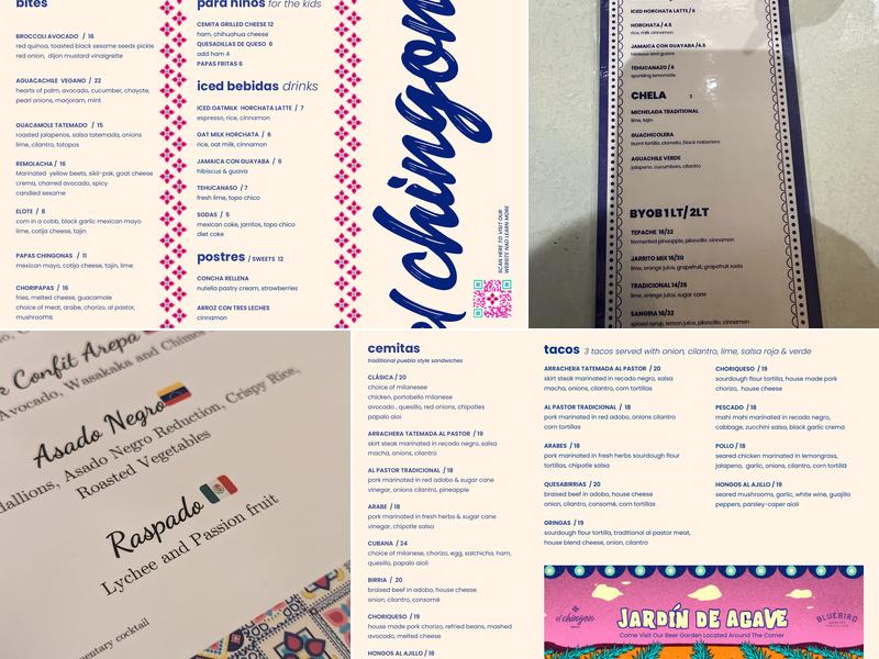 El Chingon Philly Menu