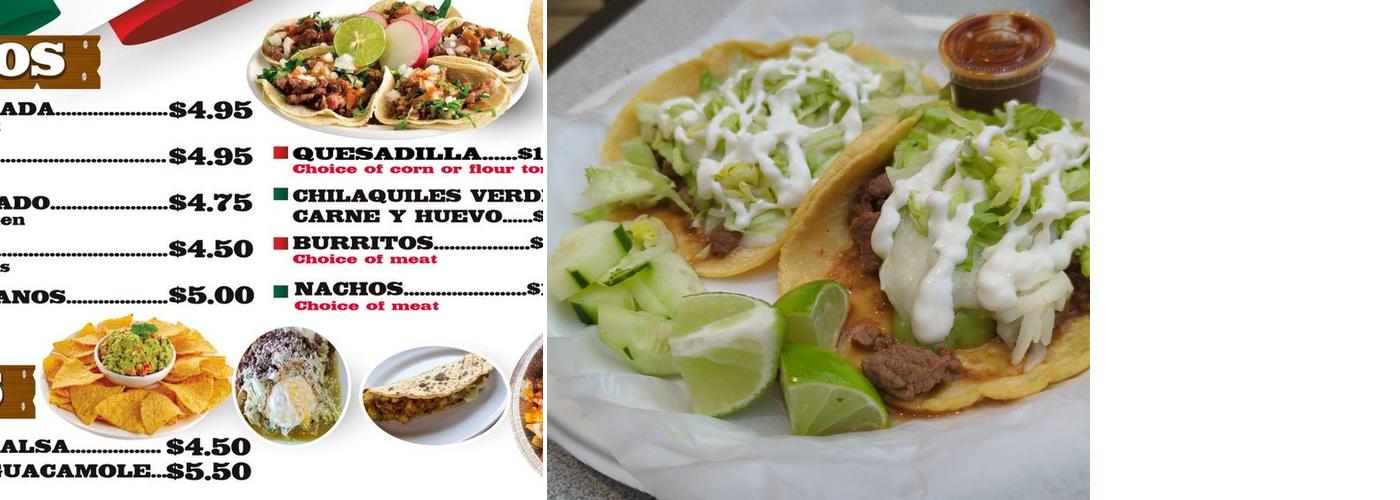 Los Amigos Tacos Menu