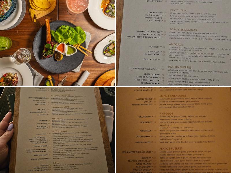tán Menu