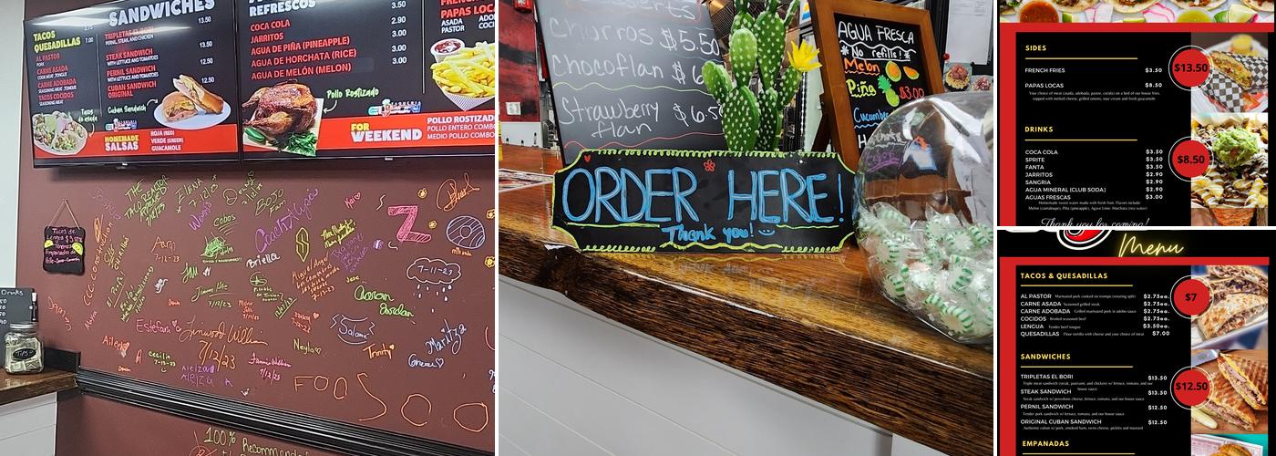 Taqueria El Bori Menu