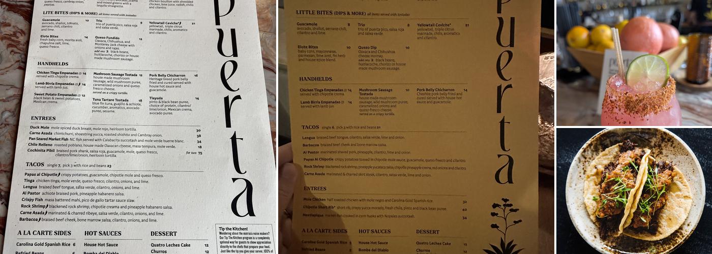 Puerta Menu