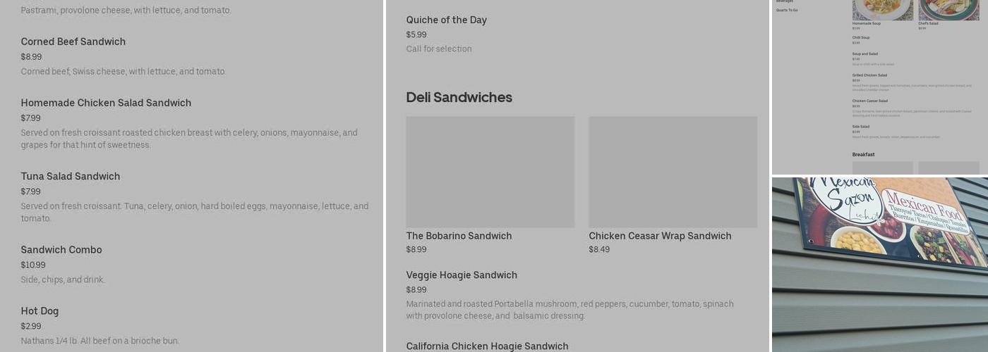 Mexican Sazon Lichita Menu