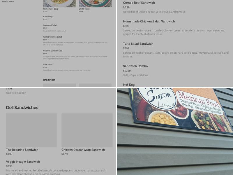 Mexican Sazon Lichita Menu