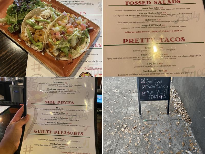 Pretty Taco Menu