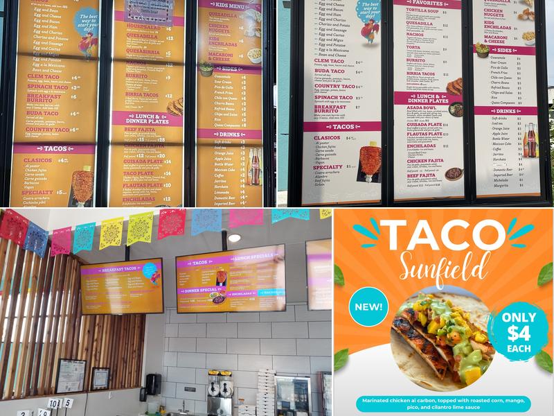 Taco Clem, Buda Menu, Reviews (142), Photos (23) Restaurantji