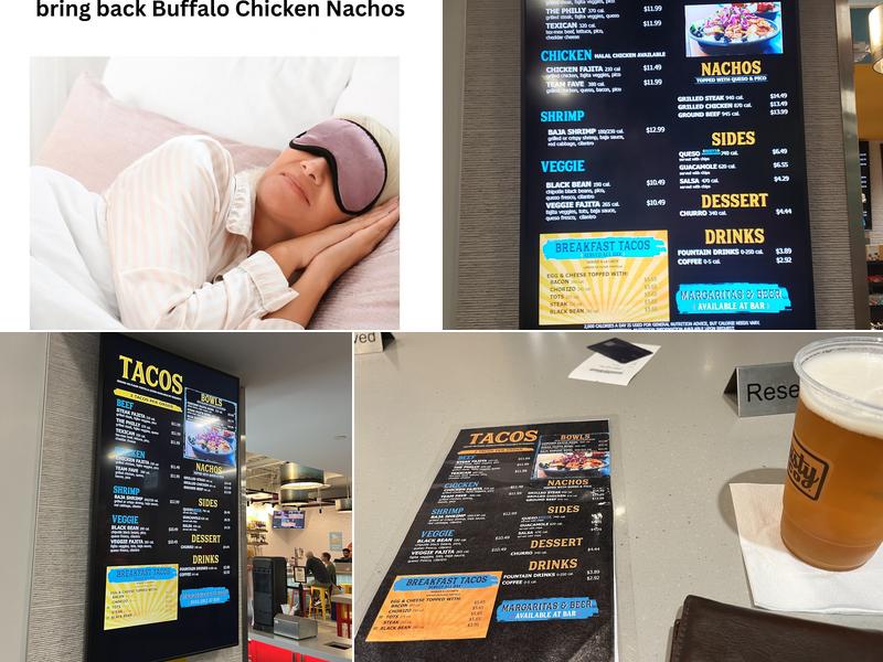 Rusty Taco Menu