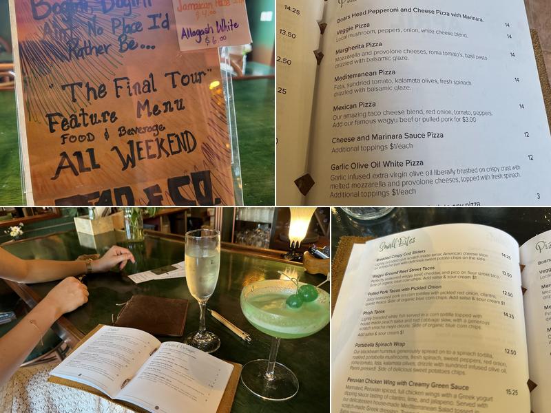 House of Bogini Menu