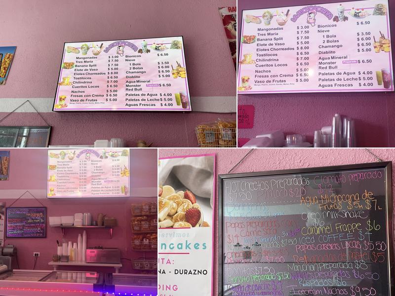 La Michoacanita Menu