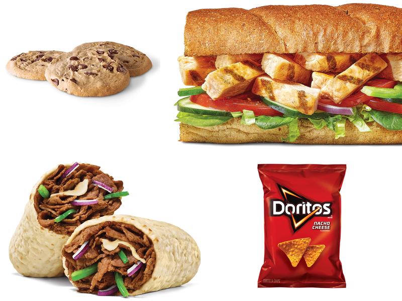 Subway Menu
