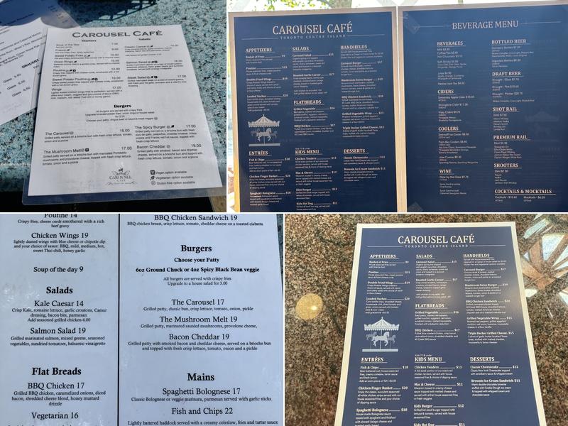 Carousel Café Menu