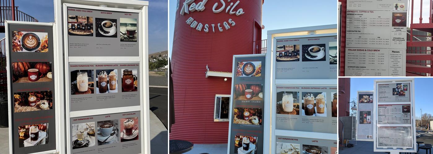 Red Silo Coffee Roasters Menu