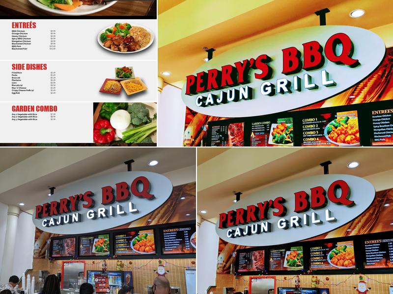 Perry's BBQ Menu