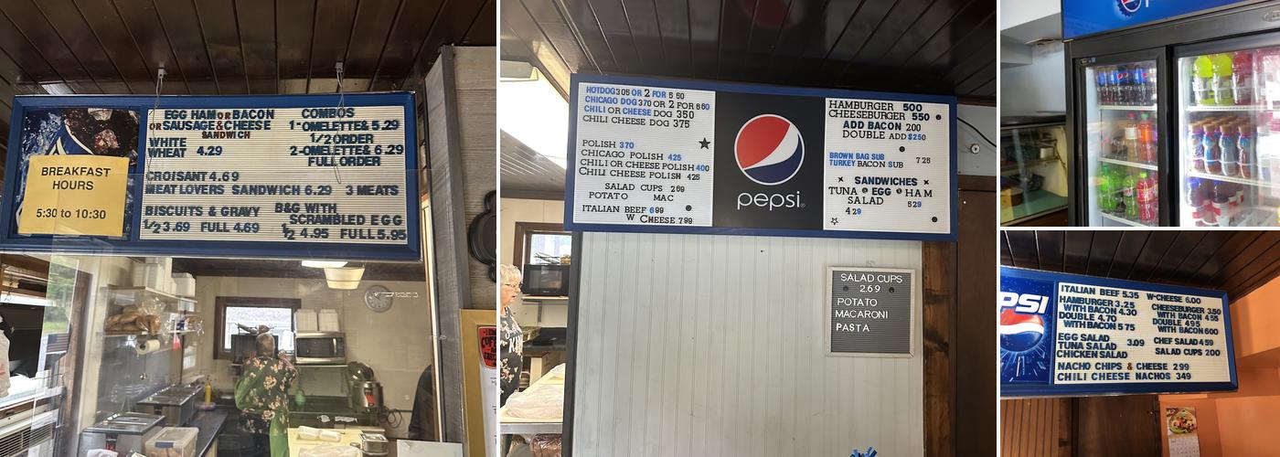 Brown Bag Menu