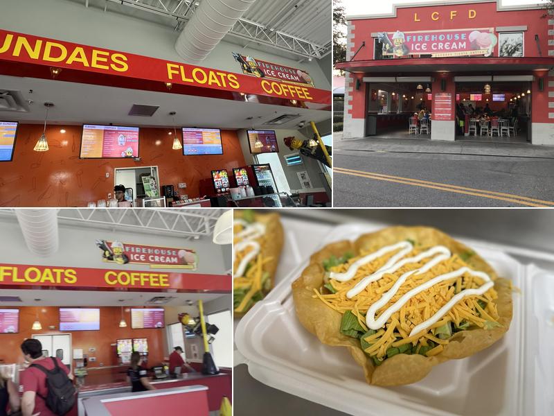 Firehouse Ice Cream Cypress Gardens