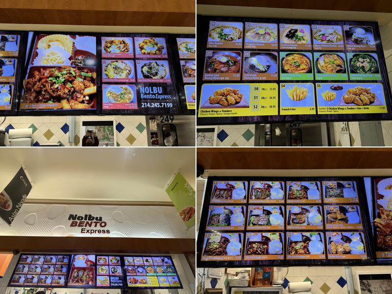 Gianna's Bento Express Menu