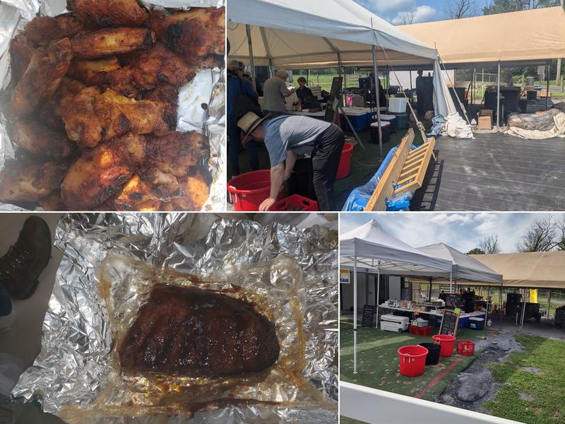 Amish bbq Honey Brook