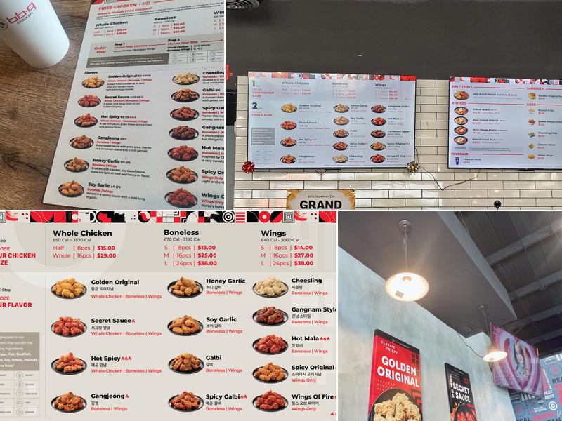 bb.q Chicken Clarksville Menu