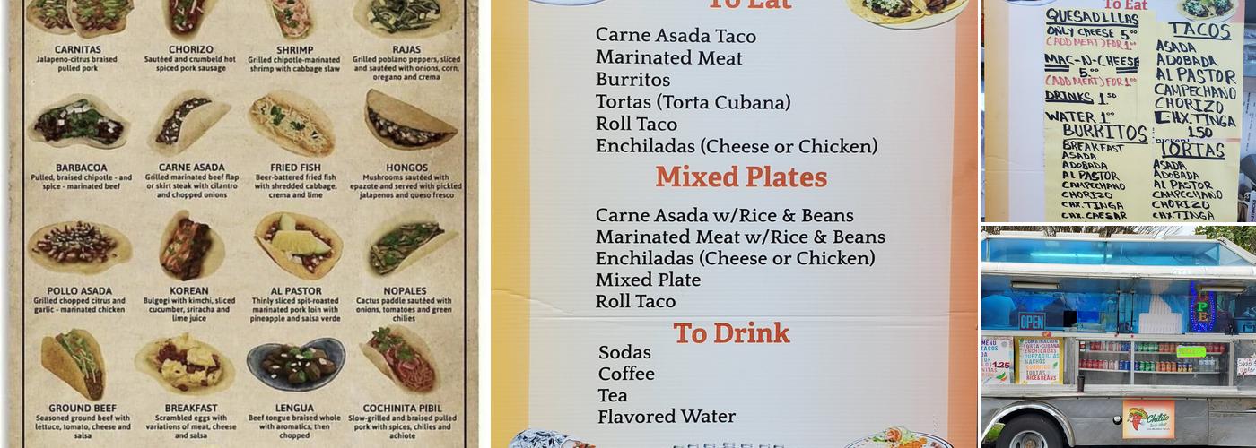 Chilito Taco Shop Menu