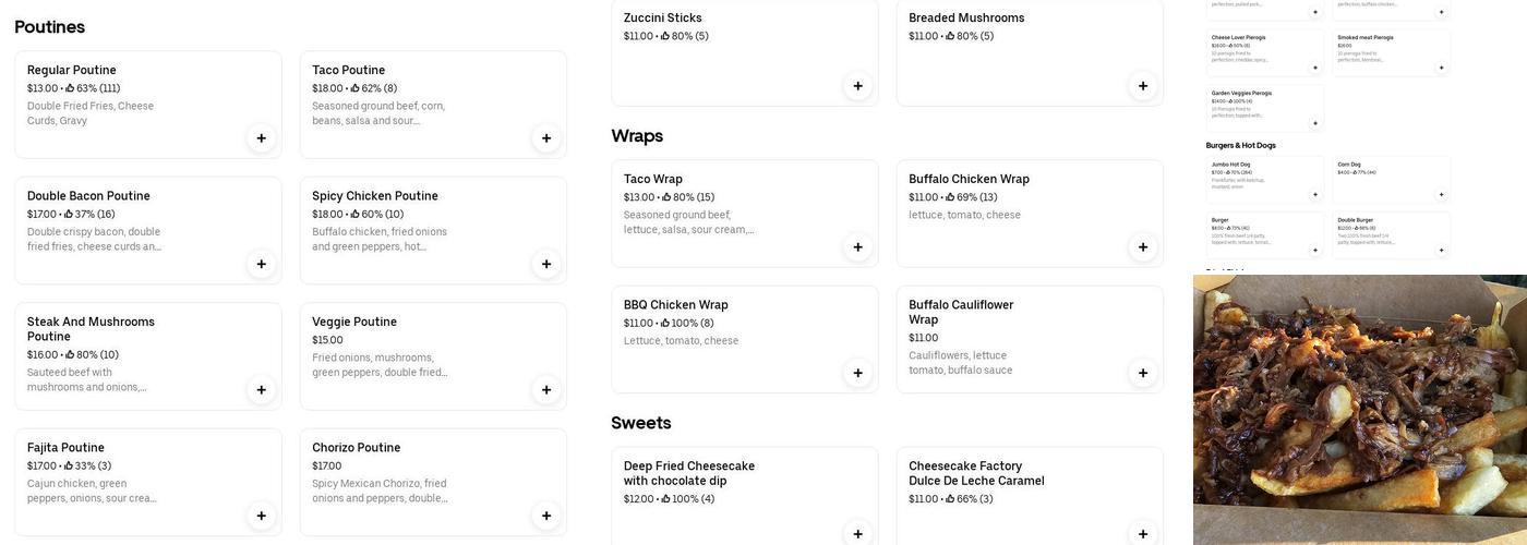 Chip Wagon Menu