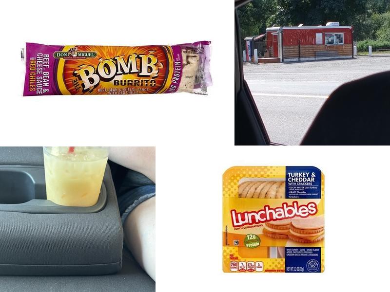 Coffee and Burrito stand Chevron