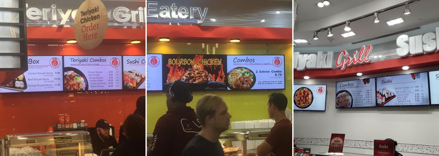 Teriyaki Grill & Oriental Eatery Menu