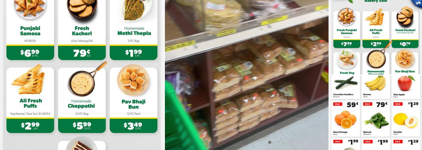 Patel’s Fresh Kitchen Menu