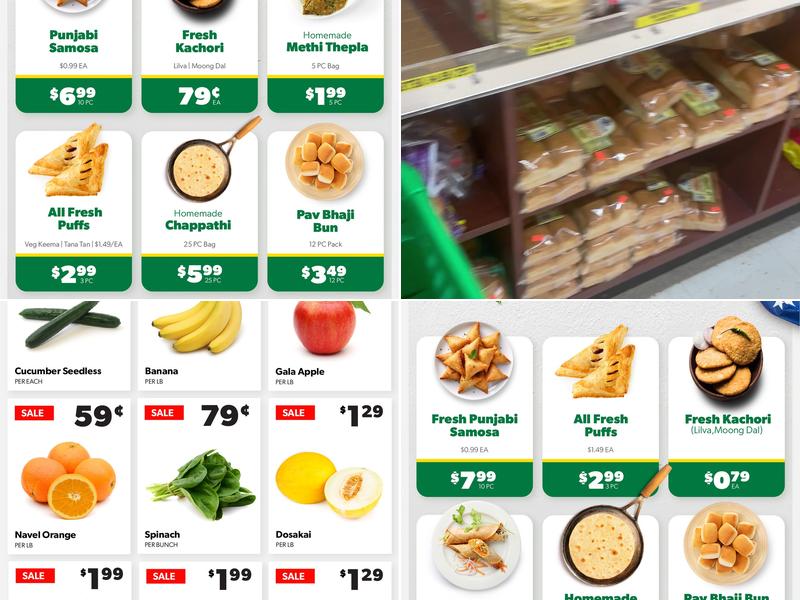 Patel’s Fresh Kitchen Menu