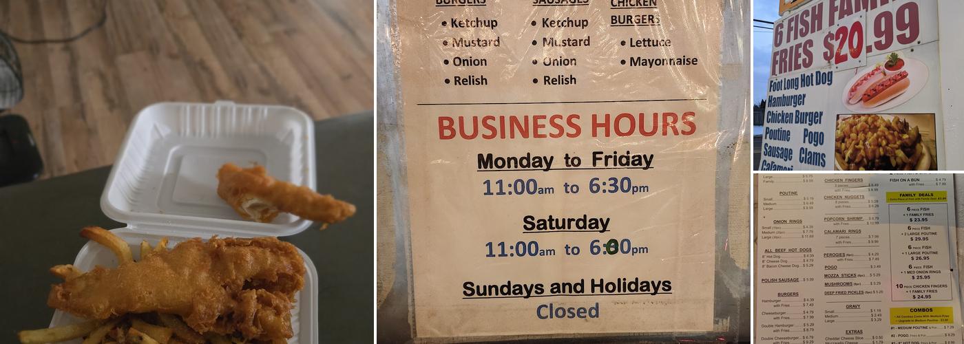 French Fry Truck Menu