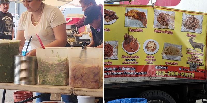 Barbacoa Estilo Taxco Menu