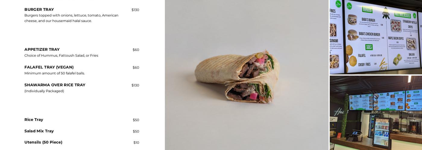 Basically Halal Menu