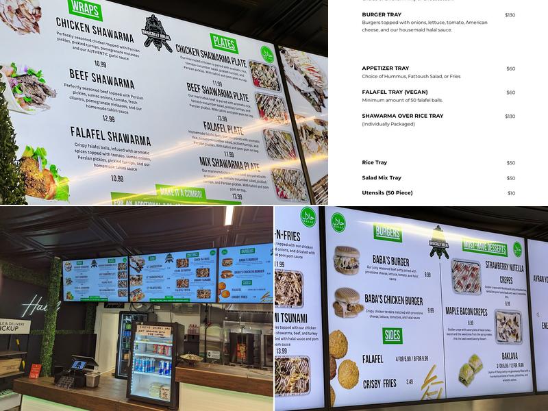 Basically Halal Menu
