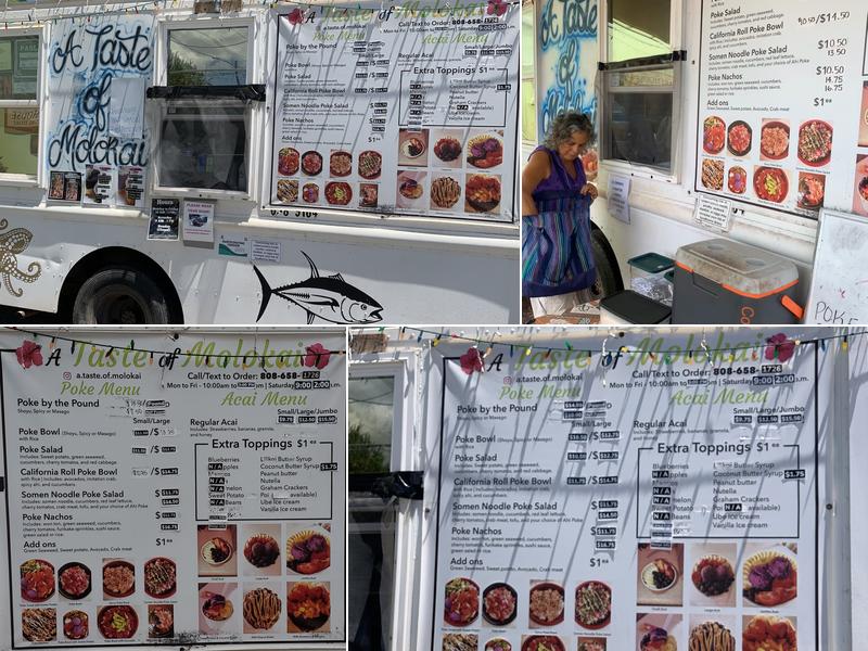 A Taste of Moloka‘i Menu