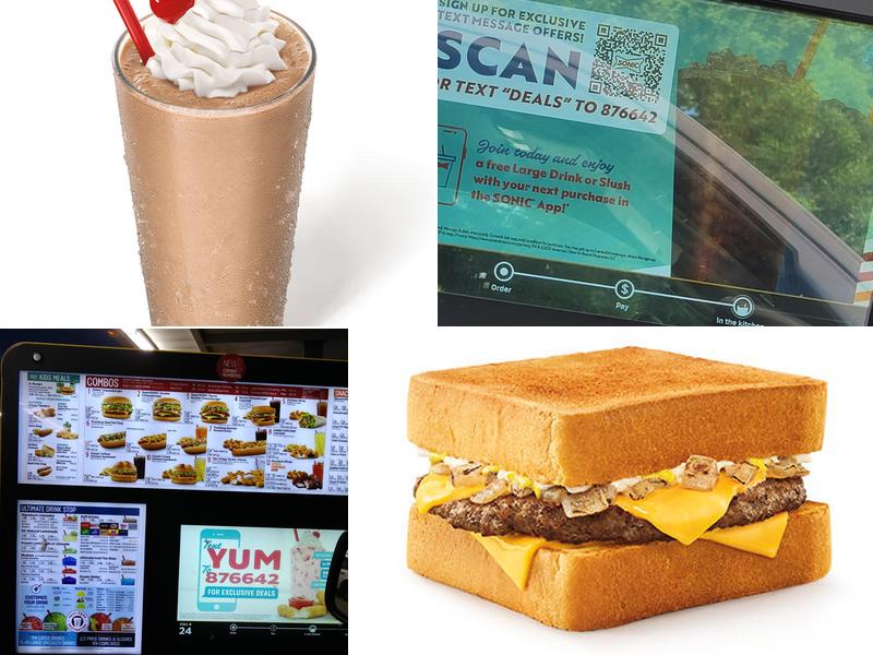 Sonic Drive-In Menu