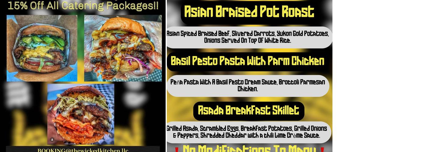 The Wicked Kitchen Menu